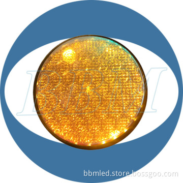 300mm High Bright Yellow Traffic Signal Head with Cobweb Lens